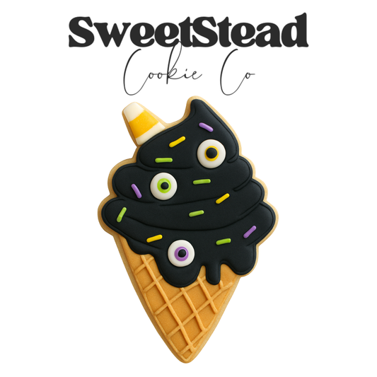 Monster Ice Cream Cone - Cookie Cutter