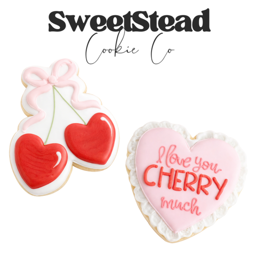 I Love You Cherry Much Set - Cookie Cutter