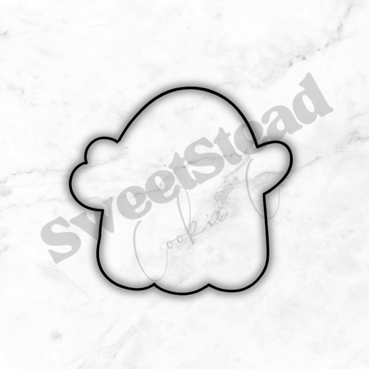 Ghost With Name - Cookie Cutter