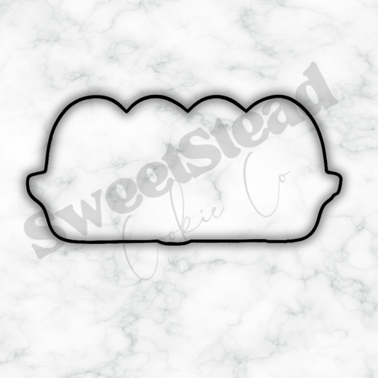 Egg Carton - Cookie Cutter